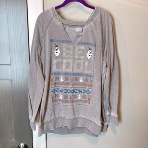 TORRID Frozen size 2 lightweight sweatshirt